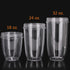 Blendin Replacement Parts for Nutribullet 600W, 900W, Includes 2 Colossal Cups and 2 Flip Top Lids