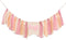Girl Pink Theme 1st Birthday High Chair Banner - Boho First Birthday