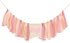 Girl Pink Theme 1st Birthday High Chair Banner - Boho First Birthday
