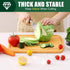 Homaxy Large Bamboo Cutting Boards for Kitchen, 14.5x11.5" Wood L Cutting Board with Juice Groove