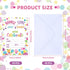 Zonon 30 Pieces Birthday Invitations for Girls, Bounce House or Jumping Party Cards with Envelopes, Bright Color