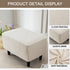 Bottom,05 Eco-Ancheng Ottoman Cover Stretch Rectangle Footrest Stool Slipcover Ottoman Bench Covers Jacquard Footstool