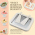 2 Frozen Rolled Ice Cream Maker Kit, DIY Ice Cream Roll Tray with Scrapers, No Electricity Required, Stainless Steel