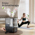 6L 26dB 50H CHIVALZ Humidifiers for Bedroom Large Room, Cool Mist Top Fill Humidifier with Essential Oil Diffuser