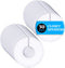 Set of 30 Blank White Closet Dividers for Hanging Clothes – Clothing Rack Dividers for Organization