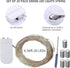 20 Pack 7ft 20 Warm White Battery Operated Fairy Lights, LED Mini String Lights, Copper Wire Twinkle Firefly Starry