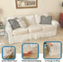 Evelots Clear Couch Cover - Thick Heavy Duty Vinyl 3 Seat Sofa Cover for Protection Against Pets