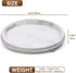CozyHavenShop Counter, Round Wood Tray for Centerpiece Table Decoration, Rustic Beaded Wooden Tray Decor for Dining