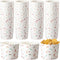 Uiifan 200 Pcs 6 oz Muffin Baking Paper Cups, Greaseproof Supplies for Cake Balls, Candies, Baking Paper Cups