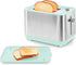 DASH SmartStore 2-Slice Toaster - Compact Design with 5 Browning Levels & Storage Lid, Aqua