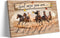 Strofupp Inspirational Horse Wall Art, God Says You Are Bible Quote Decor, 12x18 inches