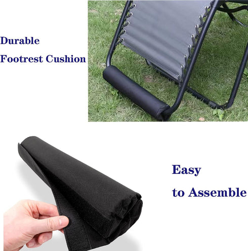 Zero Gravity Chair Cushion for Foot Rest, Universal Folding Loungers Anti Gravity Recliners Outdoor Chaise Patio Lawn