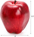 24 ZEAYEA Pcs Artificial Apples, Realistic Fake Red Delicious Apples, Decorative Lifelike Faux Apples for Home Kitchen