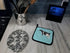 Caroline's Treasures BB7996PTHD Pot Holders - Holstein Cow Blue Check, Heat Resistant Kitchen Hot Pads, 7 1/2 x 7 1/2