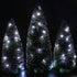 YKB 12 PCS White LED Fairy String Lights, Battery Powered, 20 Micro LEDs on 3.3ft Silvery Copper Wire