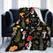 Siiuuol Wild Forest Mushrooms Throws Blanket Gifts for Men Women Gfits Couch Bed