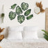 7 Namalu Pcs Tropical Wall Decor Jungle Monstera Wall Art Boho Palm Leaf Wooden Decoration Tropical Nursery Decor