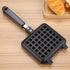 G & D Nonstick Waffle Maker Pan, Aluminum, 13 in L x 5.5 in W x 1.2 in H, True Nonstick Coating