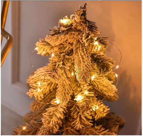 Sokelinn-six 2m 20 5) LEDs Fairy String Lights, USB Powered String Light for Desk Office Christmas Tree Party