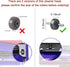 Dyson V6 V7 V8 V10 V11 V12 DC58 DC59 DC62 DC74 Vacuum Cleaner Ball Wheel + Soleplate Wheels Replacement Parts 35W 50W