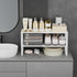 Shelves.Easy-to-Install2Packs/White,Large Expandable Spice Rack Organizion for Kitchen Cabinet, Seasoning,Bathroom