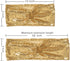 Eternal Beauty Set of 10 Gold Sequin Chair Bows, Sashes for Wedding Party Decorations