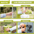 Set, 3 Gallon/26 LB 10 MAYKI Chicken Feeder and Waterer No Waste Poultry Feeding System with Hanging Option, Automatic