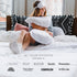 Tafts Pillow Cases - 100% Pure Mulberry 6A Silk Pillowcase for Hair & Skin, Ivory White, Queen 20x30, 1pc