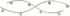 Spectrum Diversified 8-Hook Wall-Mount Double Entryway & Closet Storage, Satin Nickel Hat & Coat Rack for Home Decor