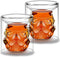 Creative Whisky Sobriety Glasses, 150ml Flask Carafe for Wine, Bourbon, Liquor, Vodka, Scotch - 2 pcs Gifts for Men