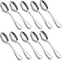 10-piece Demitasse Espresso Spoons - 4.5 Inches Stainless Steel Mini Coffee Spoons