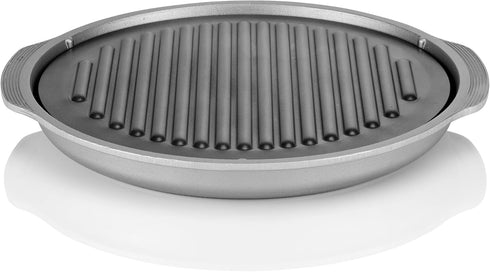 TECHEF TRUE GRILL PAN - Stovetop Nonstick Indoor/Outdoor Smokeless BBQ Grill Set with Plate & Drip Tray