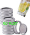 Canning Lids and Rings Set of 12, Regular Mouth Suitable for Ball or Kerr Jars, Small Mouth Mason Jar Lids