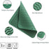 MicoYang Silicone Dish Drying Mat for Multiple Usage, Eco-friendly Heat-resistant Kitchen Counter or Sink Mat,