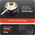 Elite Gourmet ESB-301BF Countertop Single Cast Iron Burner, 1000 Watts, Black