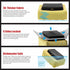 GRILLART Grill Brush Bristle Free, Replaceable BBQ Cleaning Head (No Handle), Safe Replacement Cleaning Pad for Cast