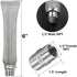 6-inch Bazooka Screen Boil Screen with Pipe Fitting - Reusable Stainless Steel 304 Beer Filter Tube for Home Brewing