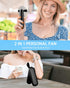 Mini Handheld Fan, Portable USB Rechargeable Pocket Fan, 2000 mAh Battery Operated, 3 Speeds Adjustable for Travel