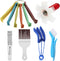 Air Conditioning Brush Tool, Window Blind Cleaner Duster Brush, Steel AC Evaporator Comb Tool