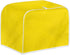 Yellow Toaster Dust Cover, Universal Toaster Dust Storage Bag for 2 Slice Bread Toaster, Small Appliance Cover