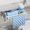 TAILI 4-in-1 Sink Caddy with Strong Suction Cup, Sponge Holder for Kitchen