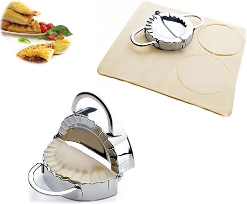 New Stainless Steel Ravioli Mould, Dumpling Maker Mold Wrapper for Kitchen Gadgets (S 3inch)