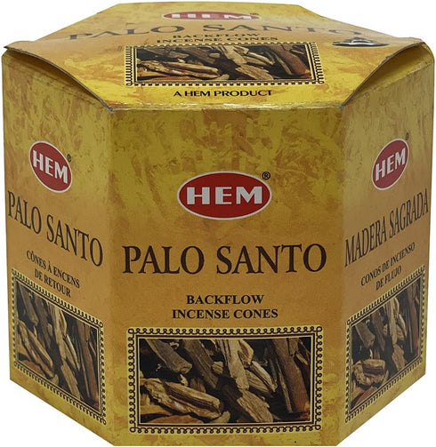 TRUMIRI Palo Santo Backflow Incense Cones For Waterfall And Mat Bundle Inciensos Aromaticos
