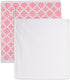 DII Non Woven Polyester Storage Bin, Small Set of 4 in Pink Sorbet