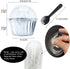 Foil Cupcake Liners with Lids 100Pack,Free-Air 3.5Oz Foil Baking Cups Mini Muffin Liners,Disposable Muffin Tins Muffin Cups,Sturdy Baking Tins Cupcake Wrappers for Individual Bakery,with Spoons-Silver by Free-Air