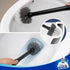 MR.SIGA Toilet Bowl Brush and Holder, Premium Quality Black, Durable Bristles with Solid Handle, 1 Pack