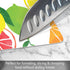 Cut N' Funnel Fruity Summer Designer Flexible Plastic Cutting Board Mat, 15" x 11.5", Easy to Clean, Made in the USA