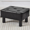 Small Foot Stool Ottoman, Faux Leather Footstool Ottoman Foot Rest for Couch,