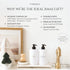 Set Set Countertop Set Luxe White Kitchen Soap Dispenser with Tray and Dish Brush, Refillable Hand and Dish Soap
