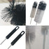 Set (8) NewFerU Wire Bottle Cleaning Brush Small Large Thin Long Handle, Utility Cleaner Bendable Flexible for Narrow